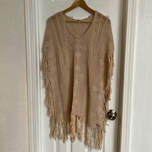 Ripcurl. Small knit poncho.